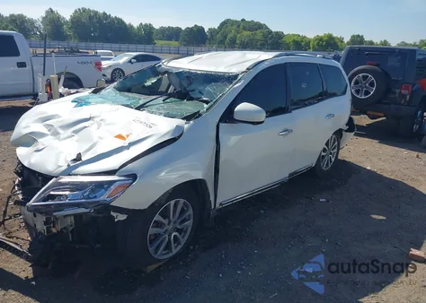 2015 Nissan Pathfinder S/Sv/Sl/Platinum из США, поврежденный, VIN 5N1AR2MNXFC634611